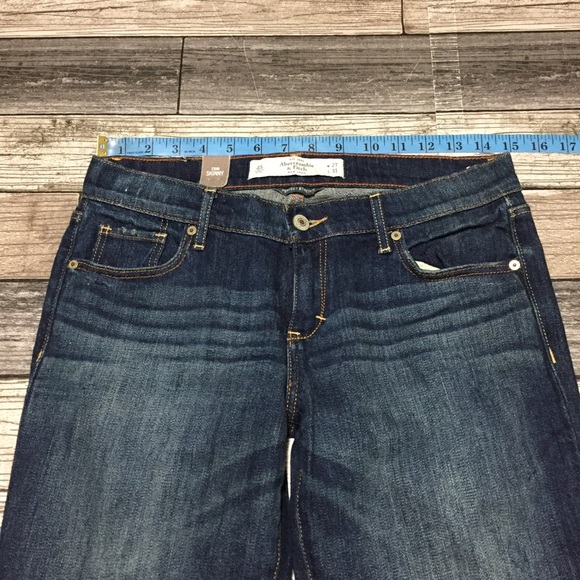 Abercrombie & Fitch Erin Skinny Jeans Women’s 27x31 (Actual W30 L29.5) Blue - Picture 4 of 10